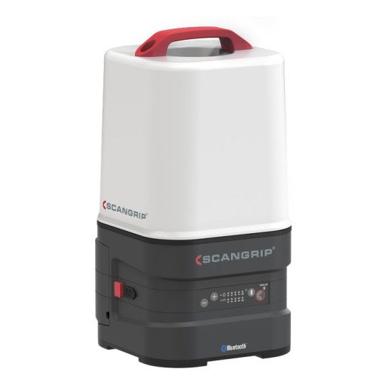 Akumulatora darba lampa AREA10, IP65, BT, 10000, karkass CAS, Scangrip