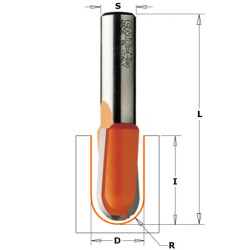 Frēzes asmens TCT S=8 D=15,8X9,5, CMT
