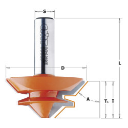Frēzes asmens TCT S=12 D=50,8X22,2, CMT
