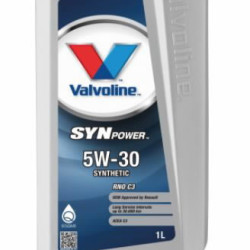 Motoreļļa Synpower RNO C3 5W30 1L, Valvoline