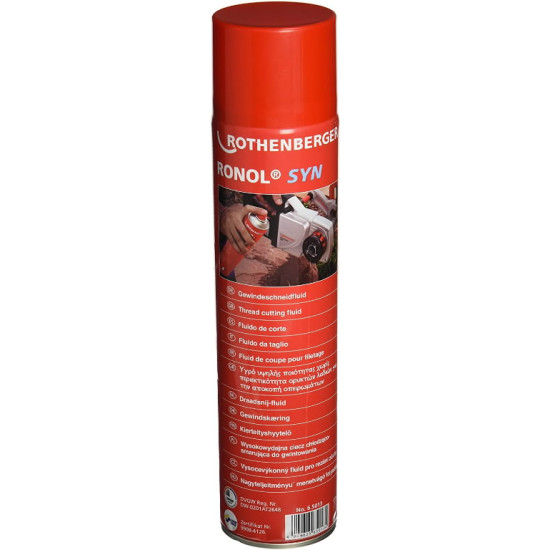 Uzsmidzināmā griešanas eļļa Ronol Syn, 600 Ml, Rothenberger