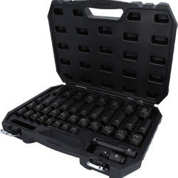 Triecienmuciņu komplekts 1/2´´, garās un īsās, 9-30mm 40pcs, KS Tools
