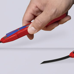 Nazis ar nolaužamu asmeni Cutix 18 mm, ar asmens balstu, Knipex