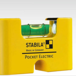 Līmeņrādis Pocket Electric 7cm, Stabila