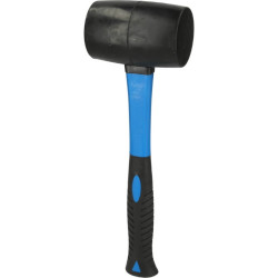 Gumijas āmurs, stikla šķiedras rokturis, 56 mm, 500 g 500g, KS Tools