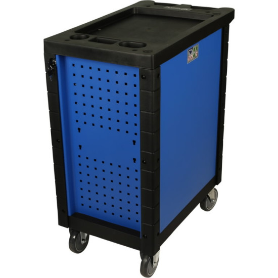 Tool cabinet with 7 drawers, empty, black, Brilliant Tools