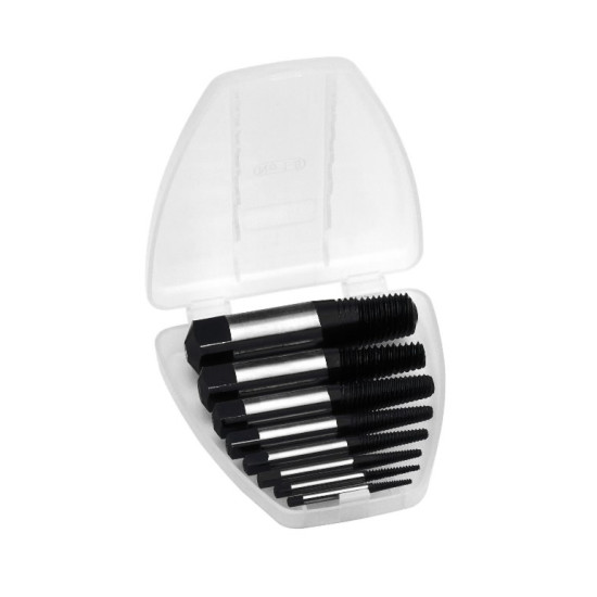 Skrūvju izņēmēju komplekts M3-M18, G1/8-G3/4, 1,4-11mm No.1-5, Exact