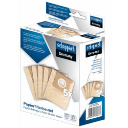 Papīra maisi putekļu sūcējiem 5 gb. NTS30Premium, Scheppach