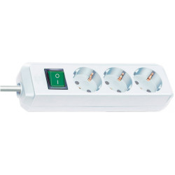 Pagarinātājs 3m Eco-Line H05VV-F 3G1,5, 10 kontaktligzdas, Brennenstuhl