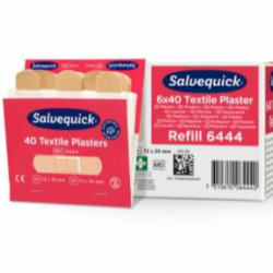 Tekstila plāksteri, rezerves iepakojums, 1x40 gab., Cederroth