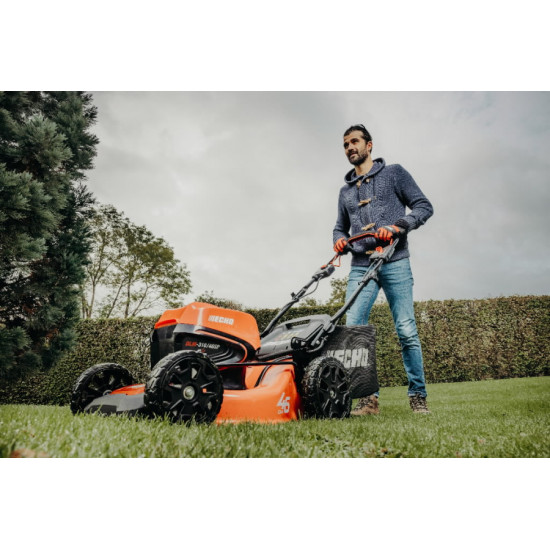 Akumulatora mauriņa pļaujmašīna DLM-310/46SP, 40V, Karkass 46 cm, Echo