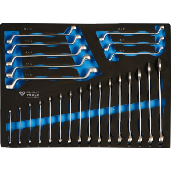 Instrumentu rati ar 7 atviktnēm un 473 premium instrumentiem, Brilliant Tools