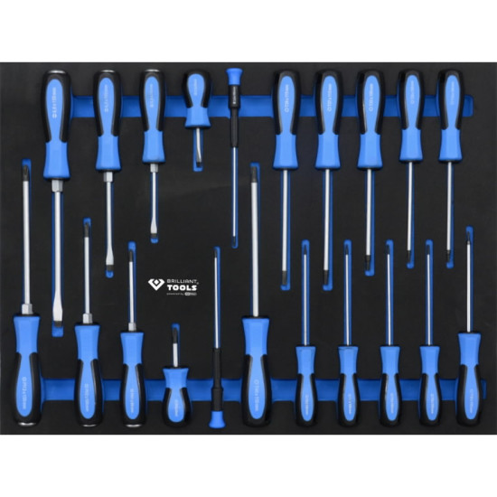 Instrumentu rati ar 7 atviktnēm un 473 premium instrumentiem, Brilliant Tools