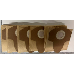 Papīra maisi putekļu sūcējiem ASP 50 - 5 gb., Scheppach