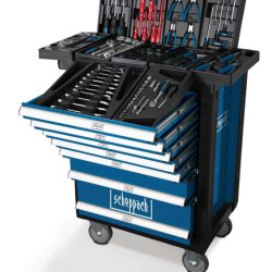 Instrumentu ratiņi ar instrumentiem 263 gab TW1000, Scheppach