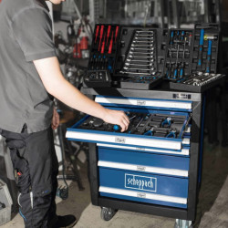 Instrumentu ratiņi ar instrumentiem 263 gab TW1000, Scheppach