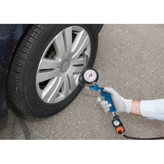 Bezeļļas kompresors Aircase, 2L tilpne + piederumi, Scheppach
