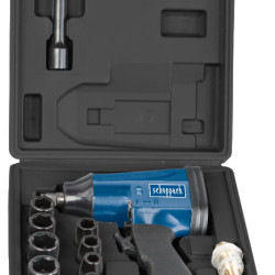 Pneimatiskās triecienatslēgas komplekts 1/2", Scheppach