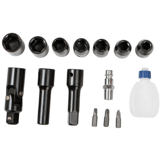 Reversējamā sprūdrata atslēgas komplekts 1/2", Scheppach