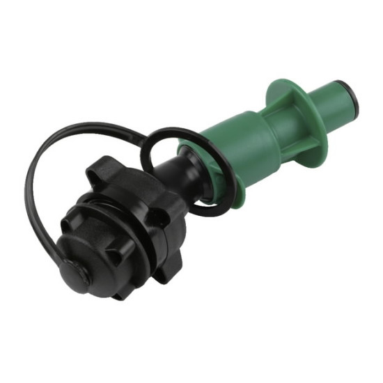 Ātrās eļļas iepildīšanas vārsts kannai RP, zaļš, Ratioparts