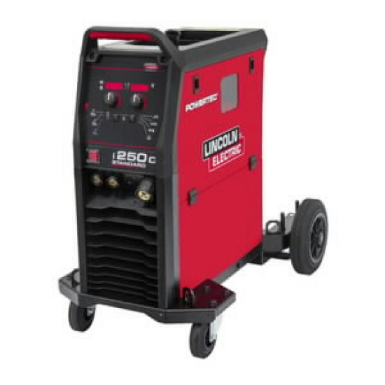 MIG/MAG metināšanas iekārta Powertec i250C Standard (ar degl, Lincoln Electric