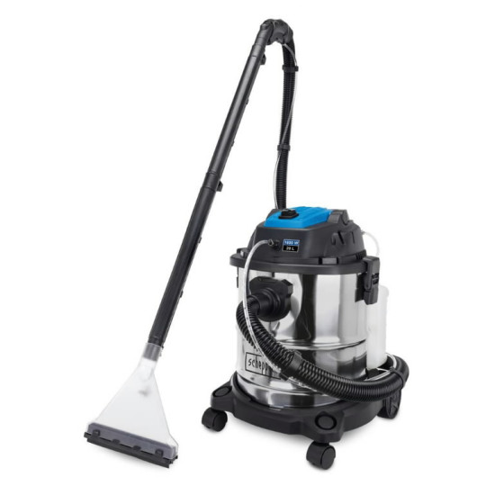 Mazgājošais putekļu sūcējs tekstila virmām SprayVac20, Scheppach