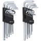 L-Hex and L-Torx wrench set, 22pcs 22 osa, KS Tools