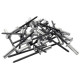 waterproof rivets 4,0x12mm 50gab.+urbis komplektā, Rapid