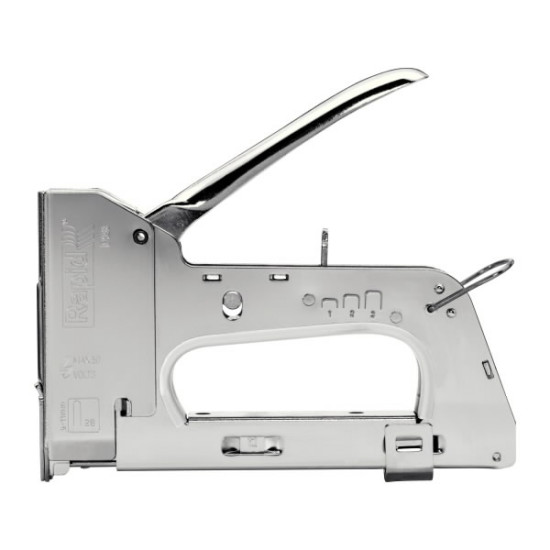 Skavotājs R28E kabeļiem līdz 4,5 mm, Nr.28 skavas PRO, Rapid