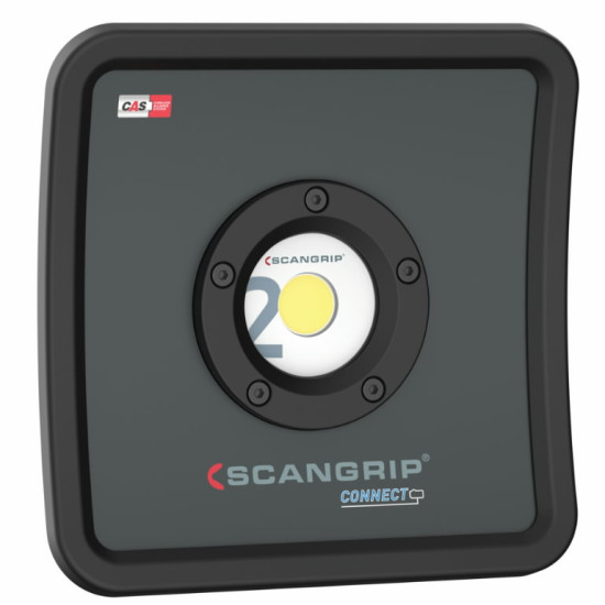 Akumulatora darba lampa NOVA 2 CONNECT, 2000 lm, karkass CA CAS, Scangrip