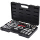 1/2" CHROME+ uzgriežņu galvu komplekts, collu izmēri 30pcs, KS Tools