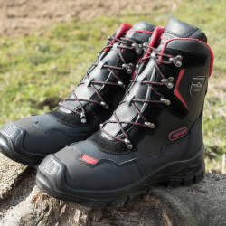 Mežstrādnieku darba zābaki Yukon, ādas, 1.klase, 48, OREGON