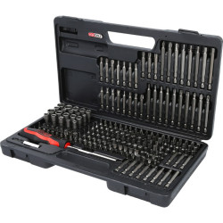 Uzgaļu komplekts, 208 gab. 208-osaline, KS Tools
