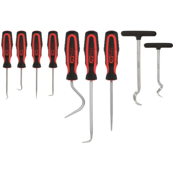 Āķu un īlenu komplekts, 9 gab., KS Tools