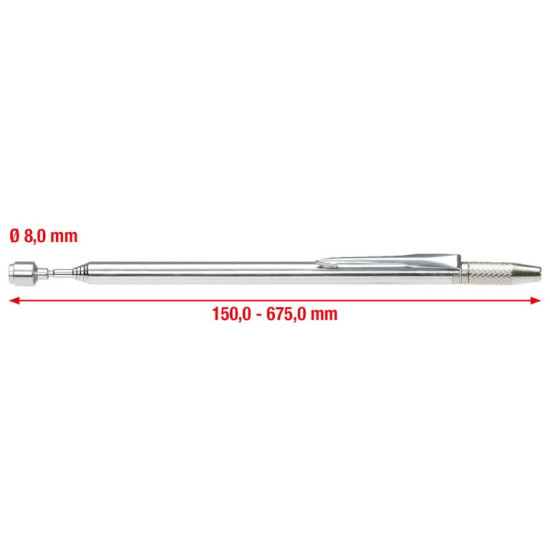 Teleskopisks magnēts 0,5 kg x 650 mm, KS Tools