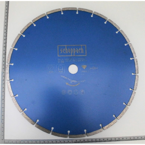 Dimanta disks segmentets HSM3500 Ø350x25.4 mm, Scheppach