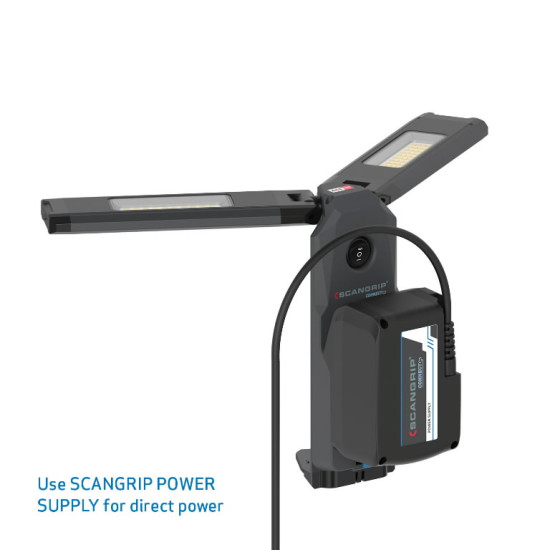 TOWER COMPACT CONNECT akumulatora lapma, 2500 lm, ar statīvu CAS, Scangrip