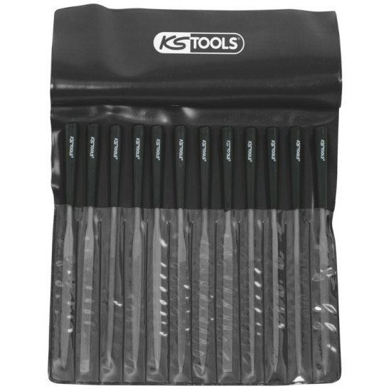 Adatu vīļu komplekts 145 mm, 12 gab., KS Tools