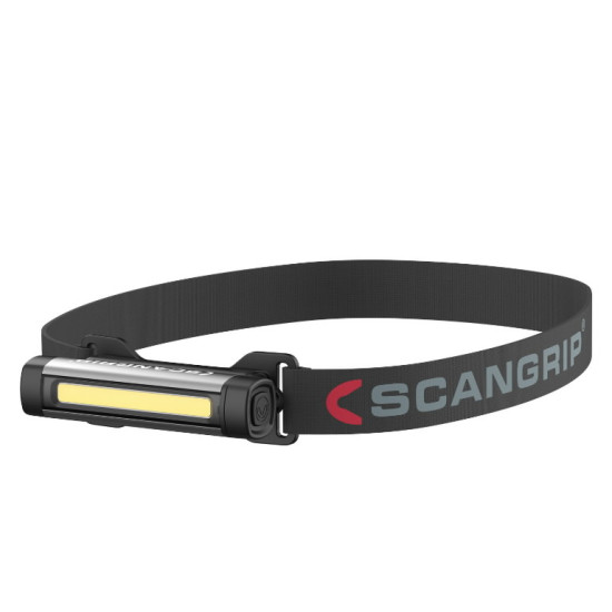 Galvas lampa FLEX WEAR KIT USB re-chargeable 75/150lm, Scangrip