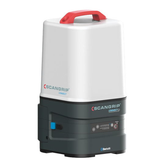 Akumulatora darba lampa AREA10 CONNECT, 10000 lm, karkass C CAS, Scangrip