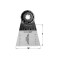Zāģēšanas asmens kokam un naglām 65 mm BiM Co8 Z14TPI STARLO STARLOCK, CMT
