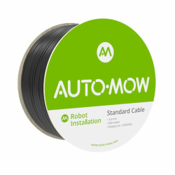 Perimetra stieple mauriņa robotam 3,4 mm, Melna 500m, Auto-Mow