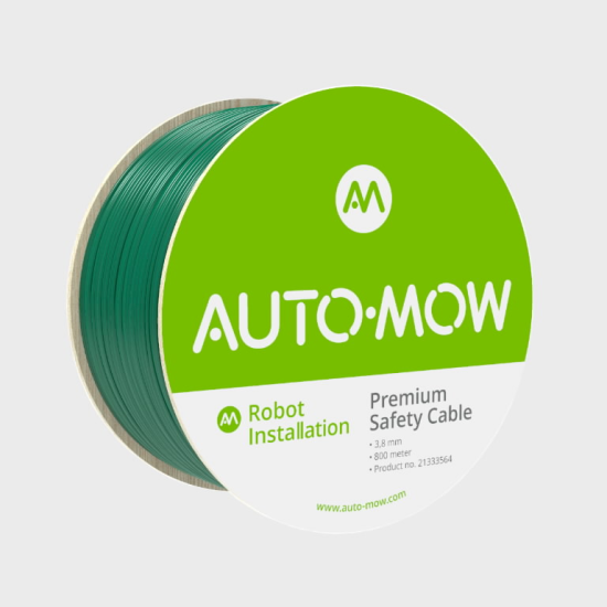 Perimetra stieple mauriņa robotam 3,8mm Premium Safety 800m, Auto-Mow