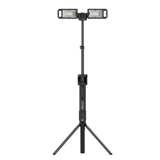 Akumulatora darba lampa TOWER 5 CONNECT, 5000 lm, karkass CA CAS, Scangrip