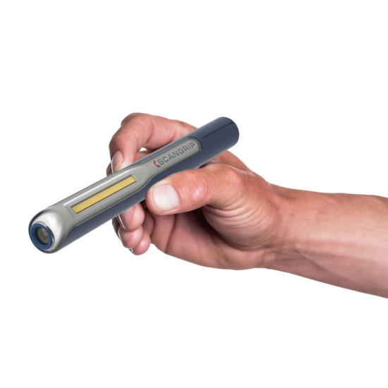 MAG PEN 3 rechargeable working light 7 LED + 1 spot LED, Scangrip