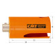 Kroņurbis kokam/plastmasai HW Z3 H=152 D=80 RH, CMT