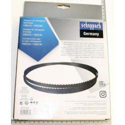 Lentzāģa asmens HBS20/30 1400 x 6.4 x 0.4 mm / 6 TPI, Scheppach