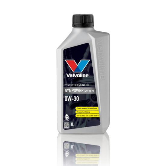 Motoreļļa Synpower MST FE C2 0W30 1L, Valvoline
