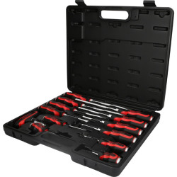 Triecienskrūvgriežu komplekts ERGOTORQUE, 13 gab. 13-osaline, KS Tools