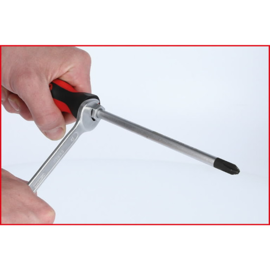 Triecienskrūvgriežu komplekts ERGOTORQUE, 13 gab. 13-osaline, KS Tools